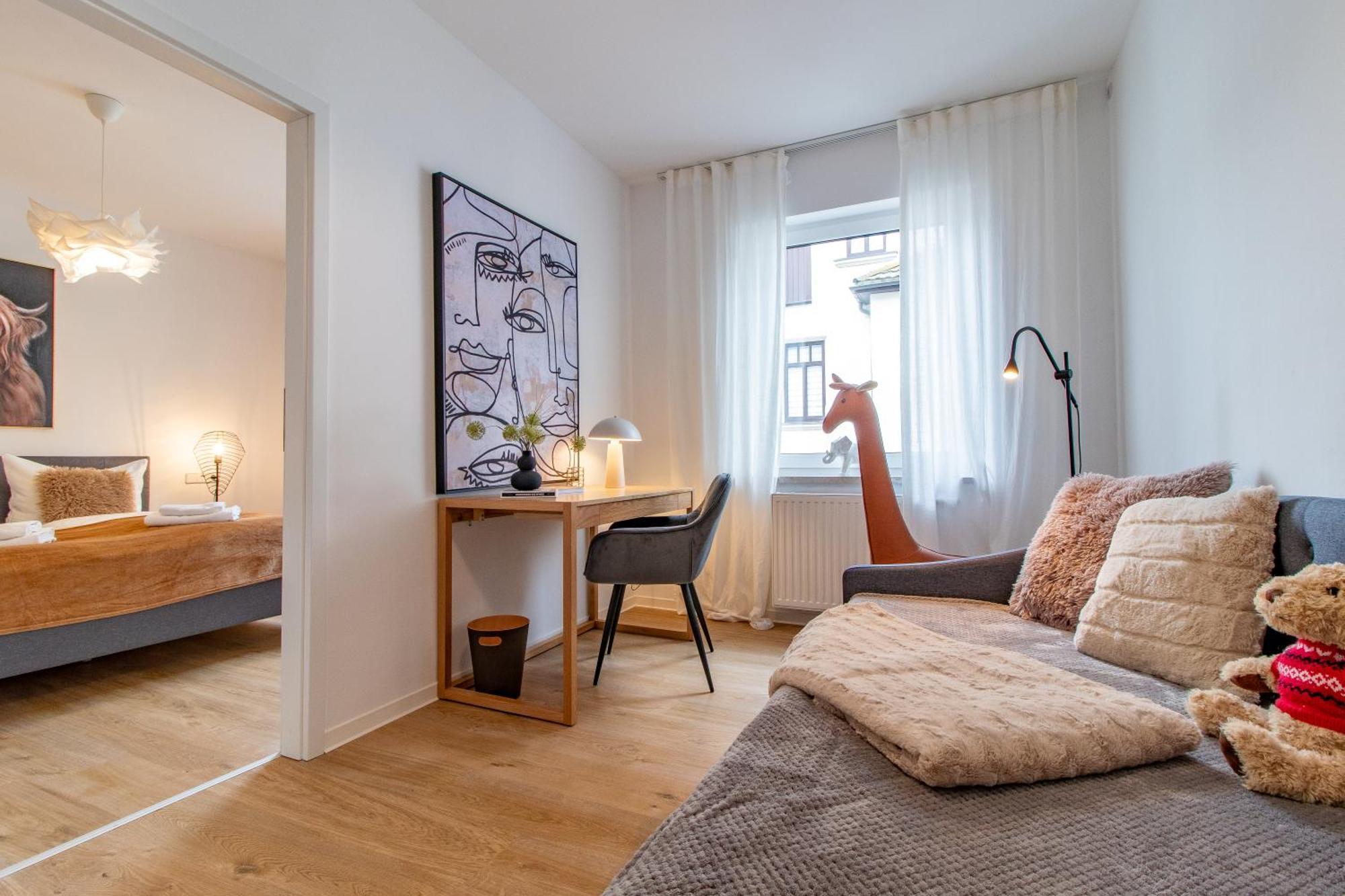 Stilvolles City-Apartment I Netflix I Wlan L Stellplatz I Zentral Schwarzenberg/Erzgebirge Exterior foto