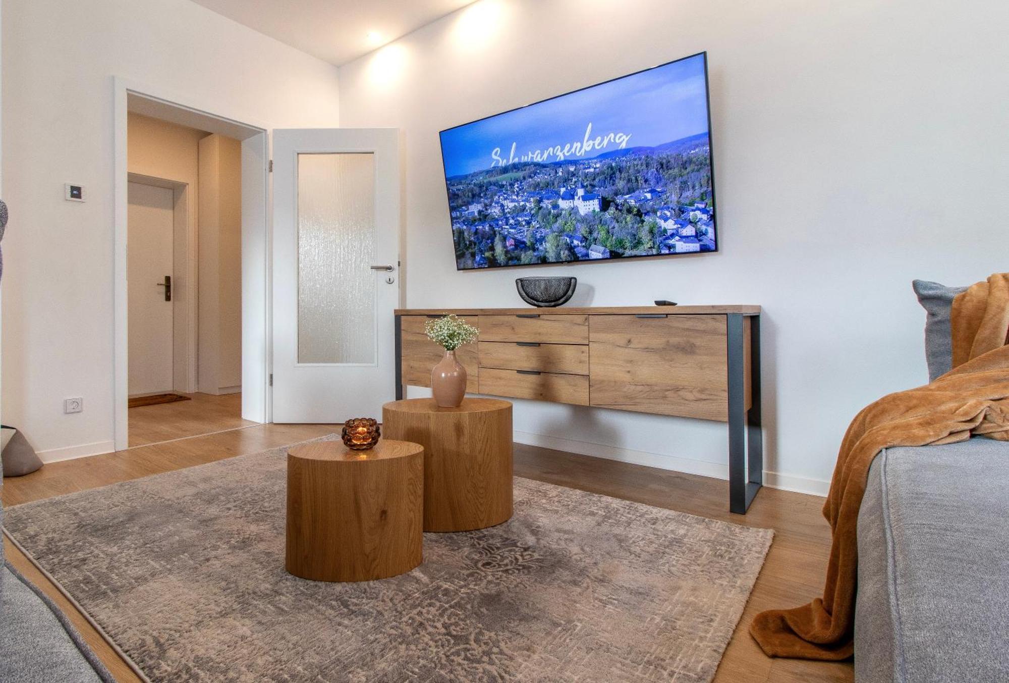 Stilvolles City-Apartment I Netflix I Wlan L Stellplatz I Zentral Schwarzenberg/Erzgebirge Exterior foto